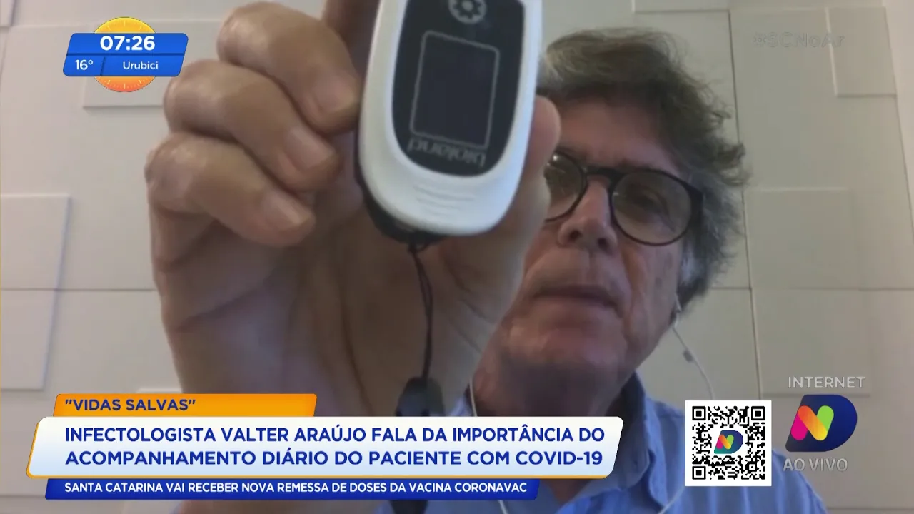 Infectologista fala da importância do acompanhamento precoce ao paciente com Covid-19