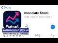 Walmart Associate Stock App with Computershare Monitor Stock Dividends Investing Sell Shares