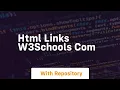 Html links w3schools com