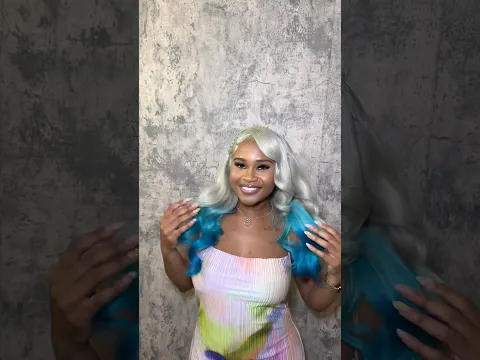 Full tutorial of this look on my YouTube 🩶💙 #atlantahairstylist #wiginstall #atlanta