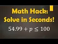 One Step Inequalities Made Easy Simple Math for Solving Fast