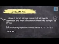 Java 8 Stream API - 41 Convert a list of string to uppercase and then concatenate Most Asked
