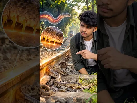 🤯 పాములు ఇలా ఎందుకు వస్తాయి? #osmdhruva #telugu #telugufacts #telugunews