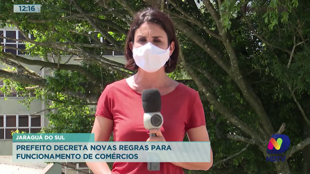 Jaraguá do Sul: Prefeito decreta novas regras para funcionamento de comércios