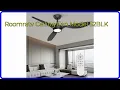 REVIEW 2026 Roomratv Ceiling Fan Model 52BLK ESSENTIAL details
