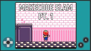 MakeCode Slam Pt 1 - MakeCode Arcade Advanced