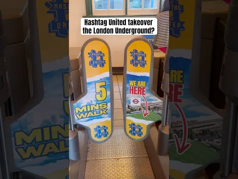 YouTube football team takeover the London Underground?!