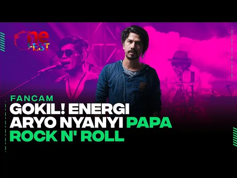 [Vertical Video] GOKIL! Energi Aryo Nyanyi Papa Rock N' Roll | One Fest Season II tvOne