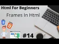 Frames In Html 14 Html For Beginners