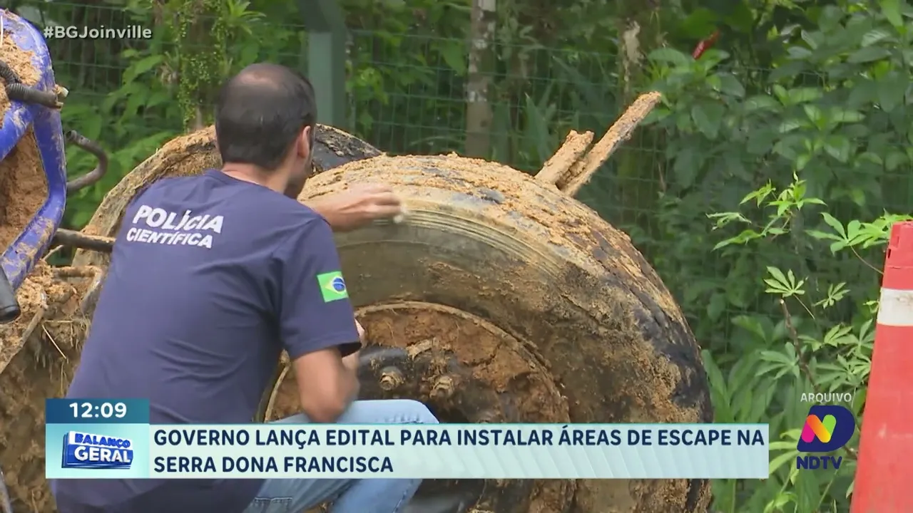 Governo lança edital para instalar áreas de escape na Serra Dona Francisca