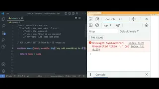 JavaScript - ES6 Default Parameters Deep Dive