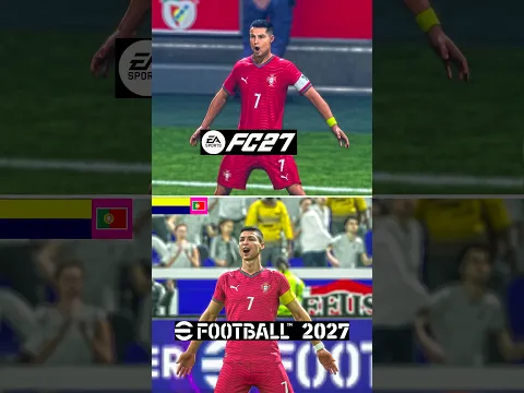 EA Sports FC 27 vs eFootball 2027  Celebrations Comparison Part3