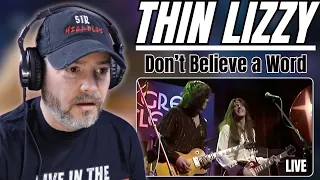 First Time Hearing Thin Lizzy Don T Believe A Word Live Pure Rock N Roll Power 