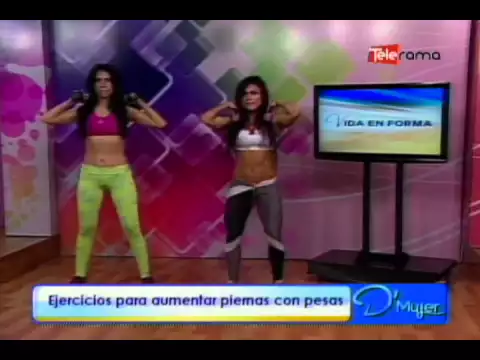 Ejercicios para aumentar piernas con pesas