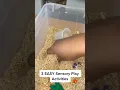 3 Easy Sensory Bin Activities
