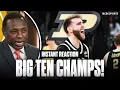 Purdue upsets Michigan to claim Big Ten Tournament Title Game Recap