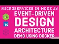 Microservices Event Driven Design Demo with Rabbit MQ Docker Compose