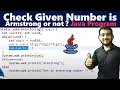 Armstrong number program in Java Check Given Number is Armstrong or not in Java