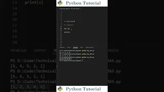 Two Ways To Reverse Lists In Python Python Tutorial
