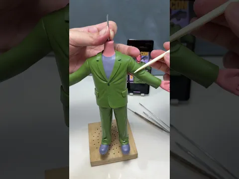 I sculpted Robert Downey Jr. as Doctor Doom.