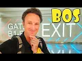 Boston Logan International Airport Terminal B C Tour