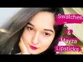Download Lagu Swatches zayn \u0026 myza lipstick shade 🥰🥰🥰🥰