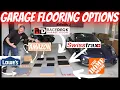 BEST VALUE DIY GARAGE FLOORING - Swisstrax Racedeck Home Depot Amazon