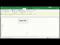 Excel VB Open Button Tutorial