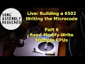 Live Read-Modify-Write Writing microcode for an FPGA 6502