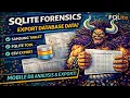 SQLite Forensics Lab Exporting Samsung Tablet Database Evidence with FQLite