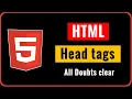 HTML Head Tags Explained All Your Doubts Cleared