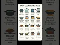 Basic cooking methods
