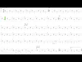 James Bond Theme - John Barry Monty Norman + Bass only + Bass tab