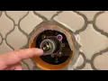 Adjusting shower water temp