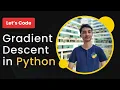 Gradient Descent implementation in Python Quick Easy Method