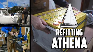 Sail Life – Battery compartment, solar arch and toe rail – DIY sailboat projects