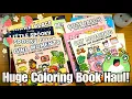 MEGA Cozy Adult Coloring Book Haul Coco Wyo Jade Summers Bobbie Goods MORE