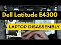 Dell Latitude E4300 Laptop Disassembly Teardown Tutorial