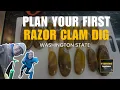 How To Find Razor Clams in Washington For Beginners