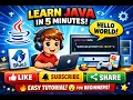 Learn Java in 5 Minutes BlueJ Beginner Tutorial