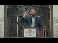 Allah zal jou gedenken (wanneer niemand anders dat zal doen) - Khutbah door Nouman Ali Khan