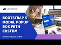 How To Create Modal Popup Box With Bootstrap 5 Responsive Custom Modal Popup Box Bootstrap 5