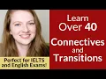 CONNECTIVES TRANSITIONS LINKING WORDS in English