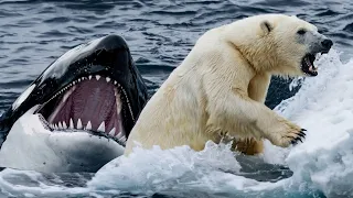 Orca Shows Polar Bear Why It's Called a Killer Whale