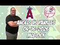 Los Angeles Angels vs New York Yankees 26 MLB Pick Prediction MLB Betting Tips