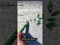 How to color leaves-secret garden-Johanna Basford