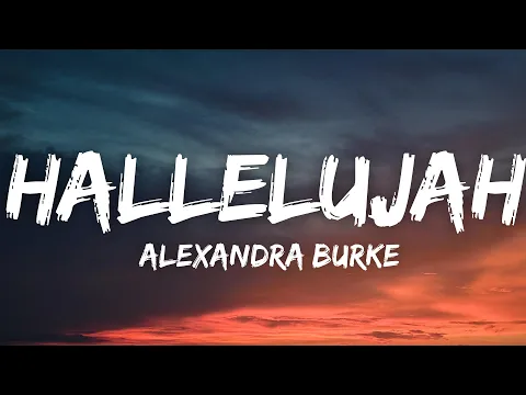 Download MP3 Alexandra Burke - Hallelujah (Lyrics)