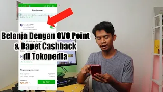 cara berbelanja dengan ovo point dan tetep dapet cashback di tokopedia
