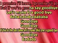 Victoria Monét - Good Bye (karaoke) (by request)