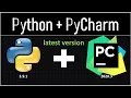 Install Python 3 9 and PyCharm on Windows 10 2021 PyCharm ide setup